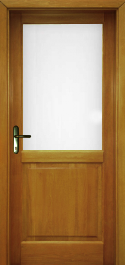Borovi festett beltéri ajtó